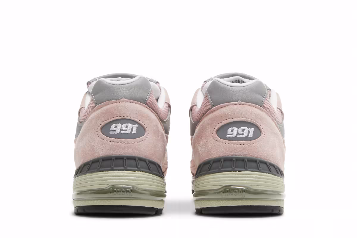 New Balance Women's 991 Made in England Pink, view 7