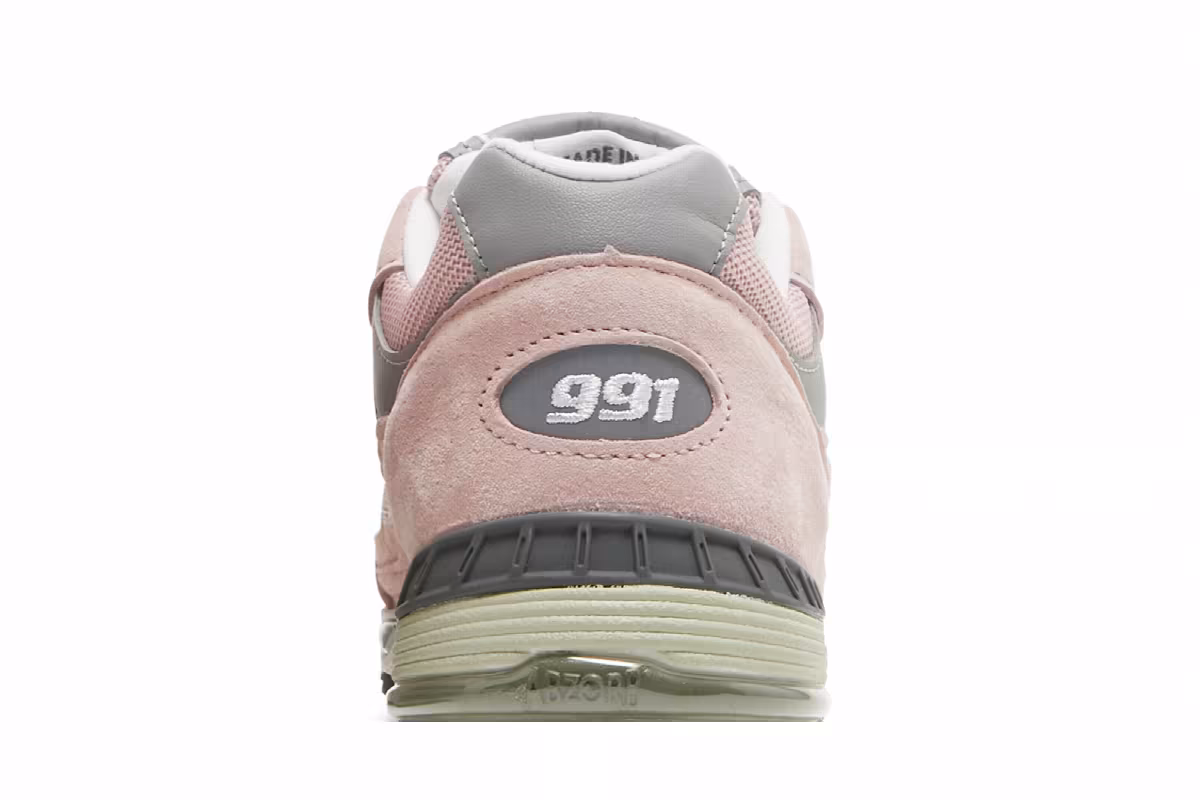 New Balance Women's 991 Made in England Pink, view 8