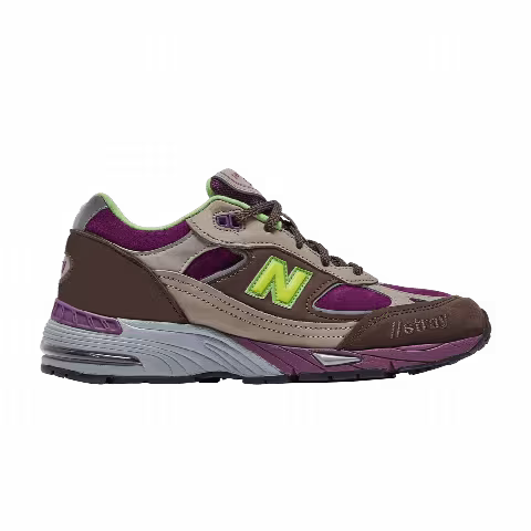 Stray Rats x New Balance Wmns 991 Made in England 'Purple Green'