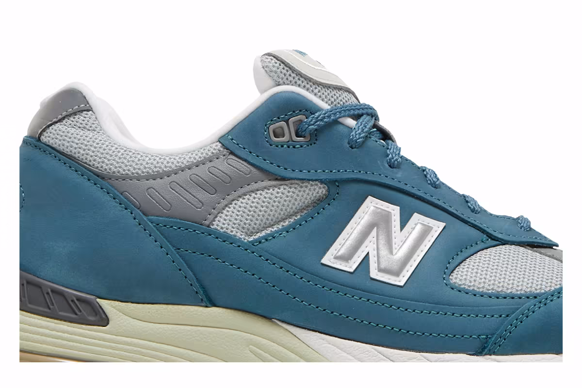 New Balance 991 Made In England Grey Blue, view 3