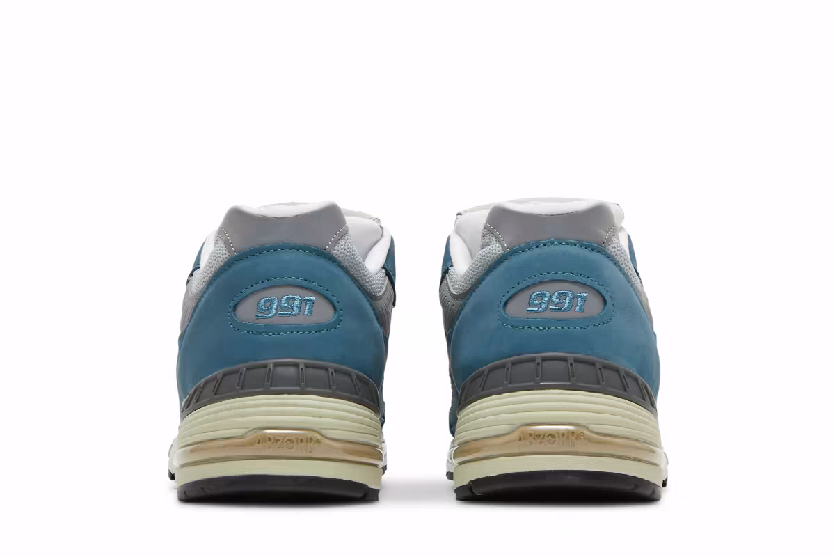 New Balance 991 Made In England Grey Blue, view 7