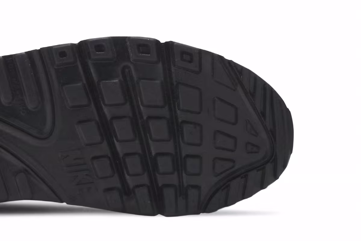Nike Air Max 90 GS Triple Black 2020, view 6
