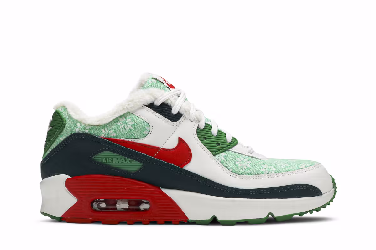 Nike Air Max 90 GS Christmas Sweater, view 2