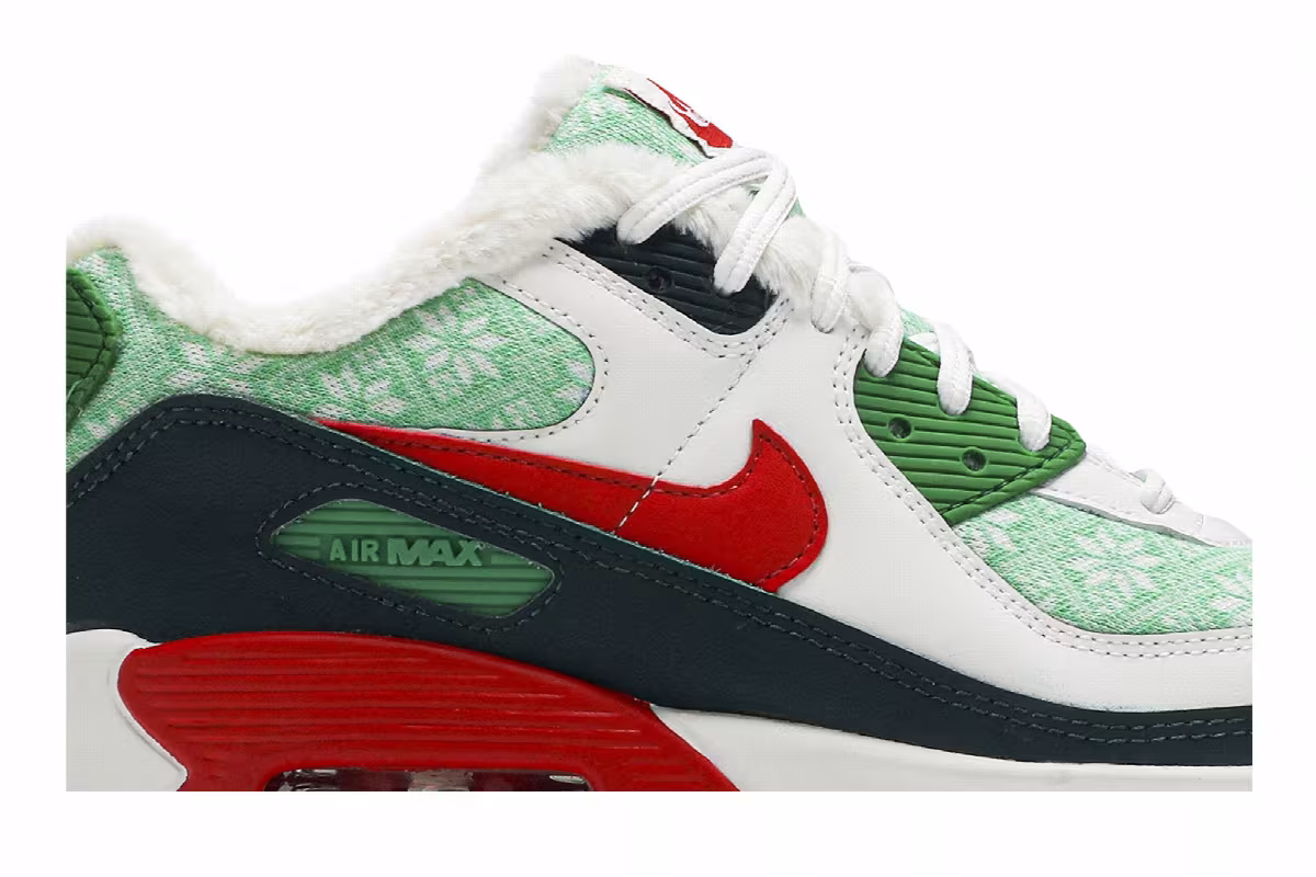 Nike Air Max 90 GS Christmas Sweater, view 3