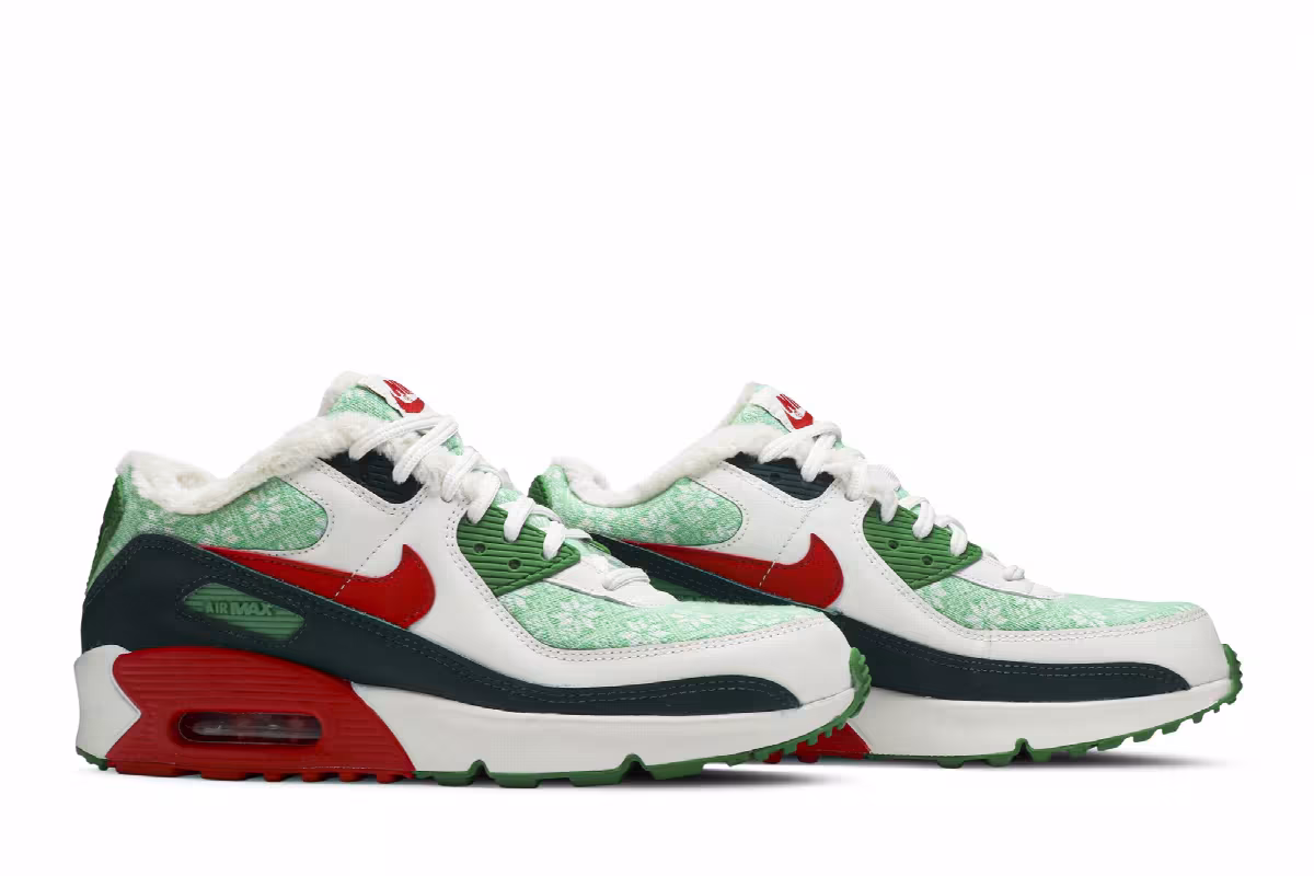 Nike Air Max 90 GS Christmas Sweater, view 9