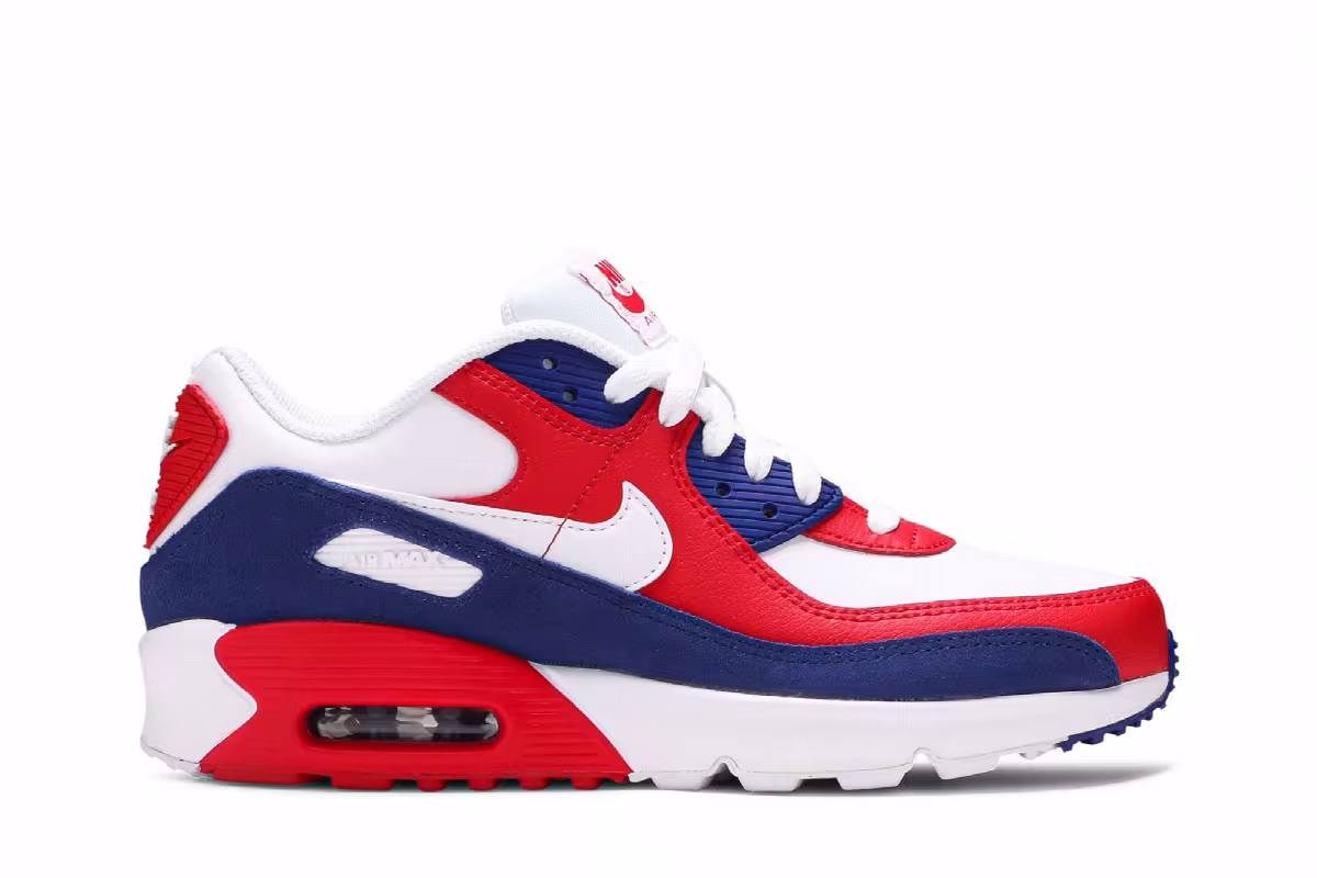Nike Air Max 90 Leather GS USA 2020, view 2