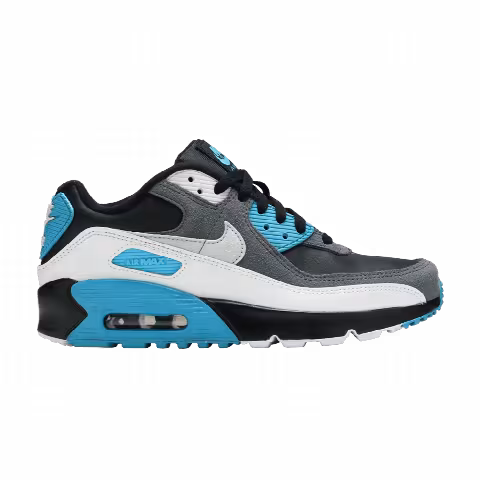 Nike Air Max 90 Leather GS 'Black Dark Grey'