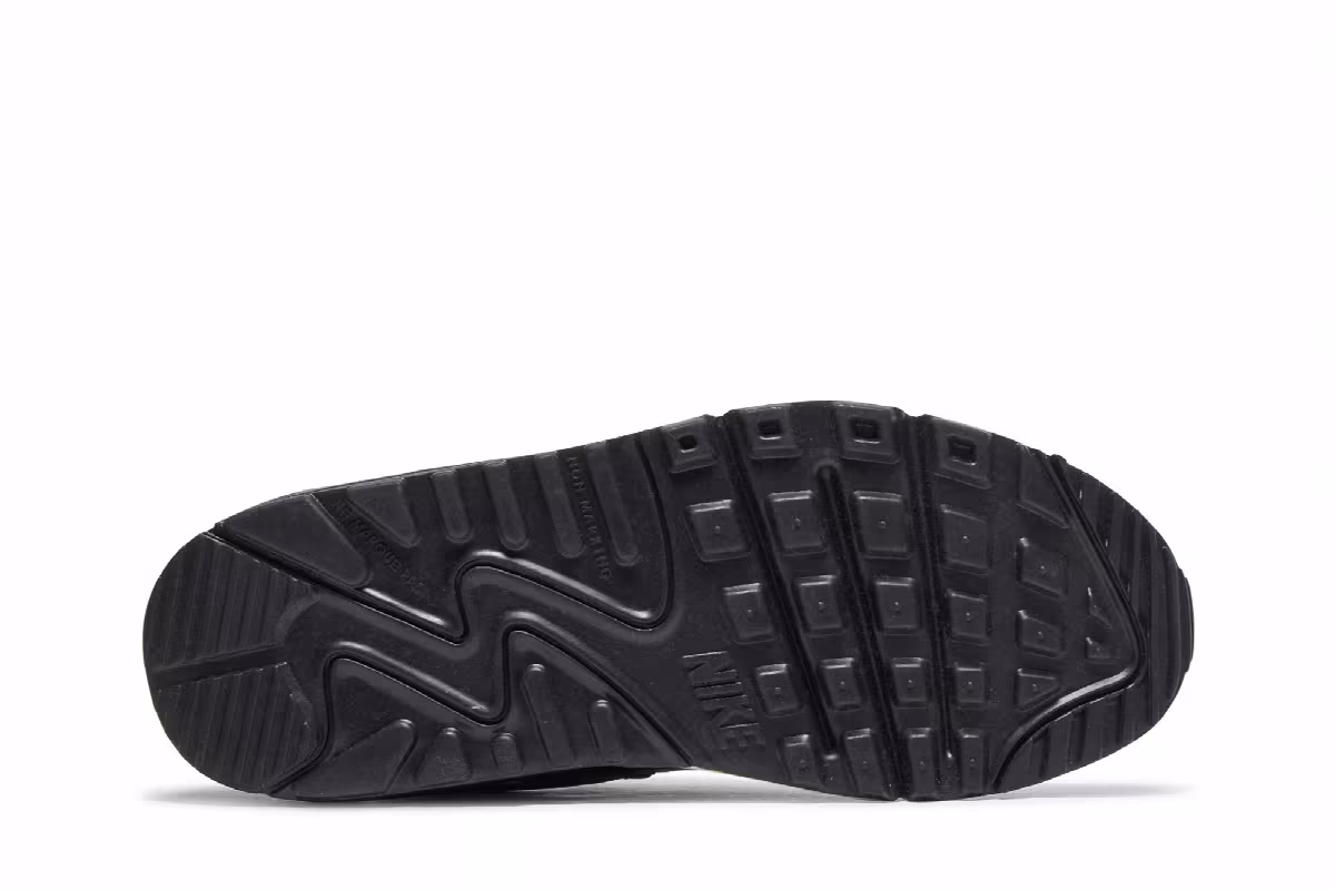 Nike Air Max 90 GS Black White, view 5