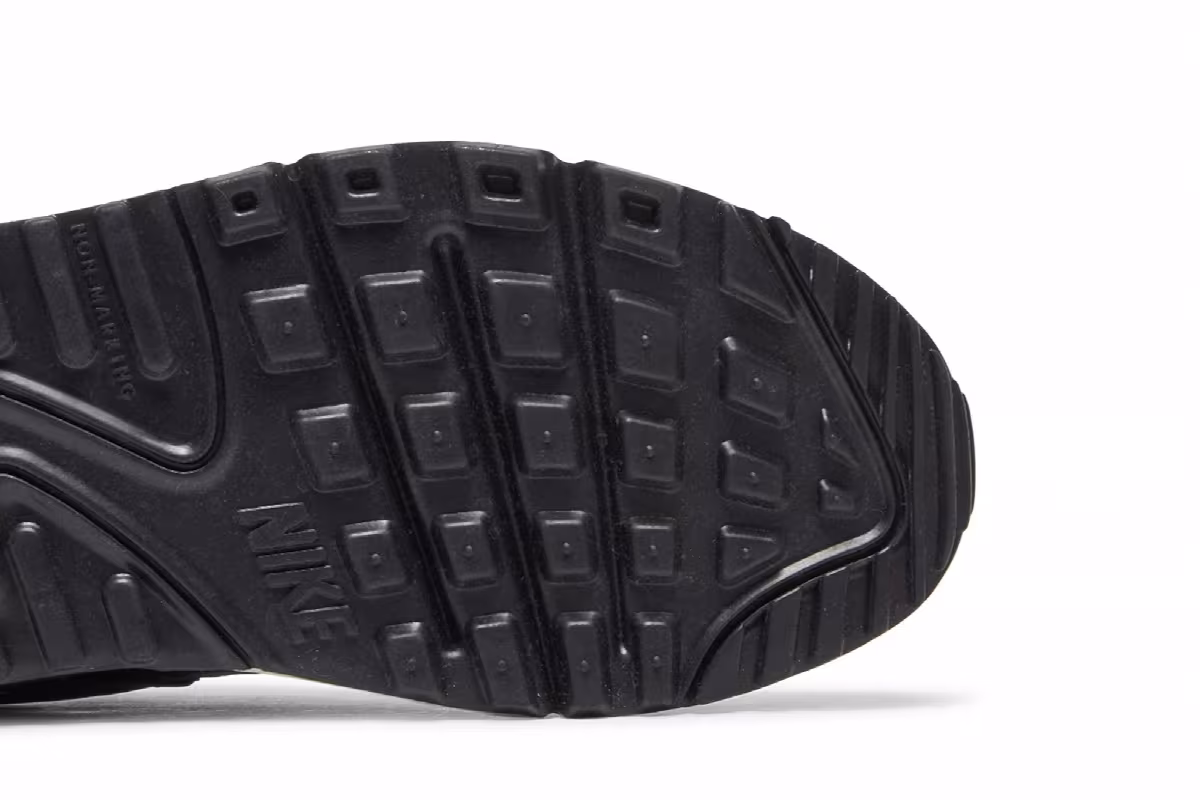 Nike Air Max 90 GS Black White, view 6