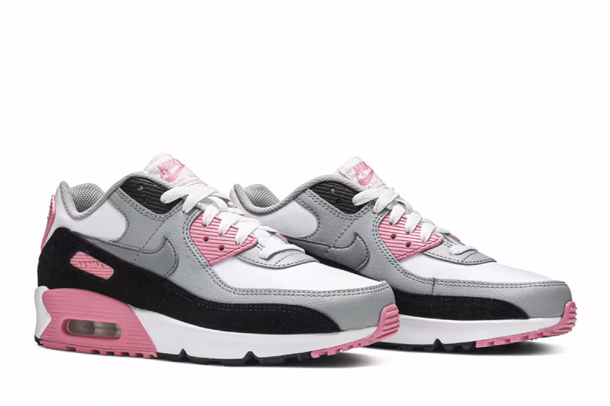Nike Air Max 90 GS Rose Pink, view 9