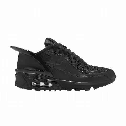 Nike Air Max 90 FlyEase GS 'Triple Black'