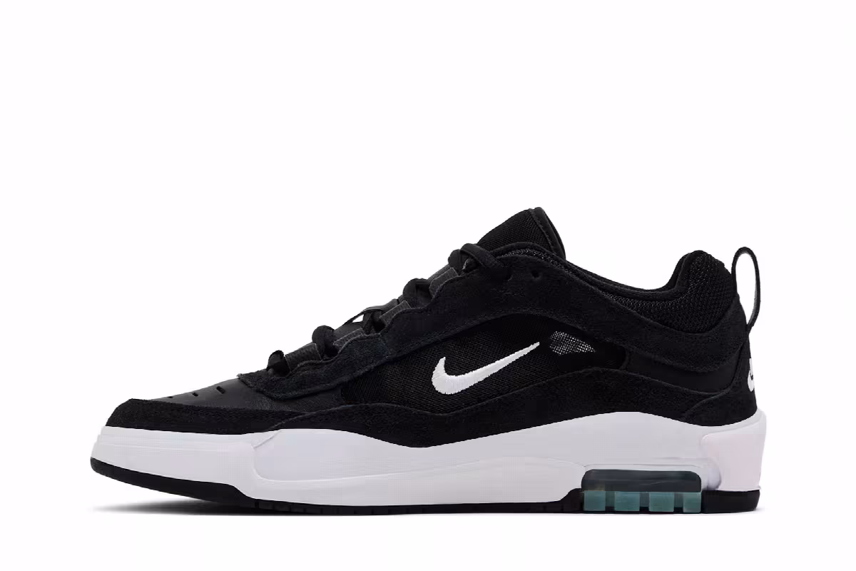 Nike Air Max Ishod Wair SB Black White, view 4