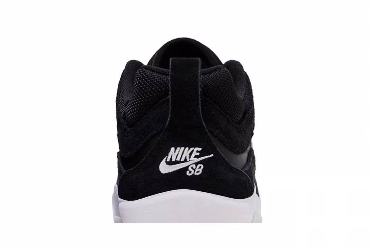 Nike Air Max Ishod Wair SB Black White, view 8