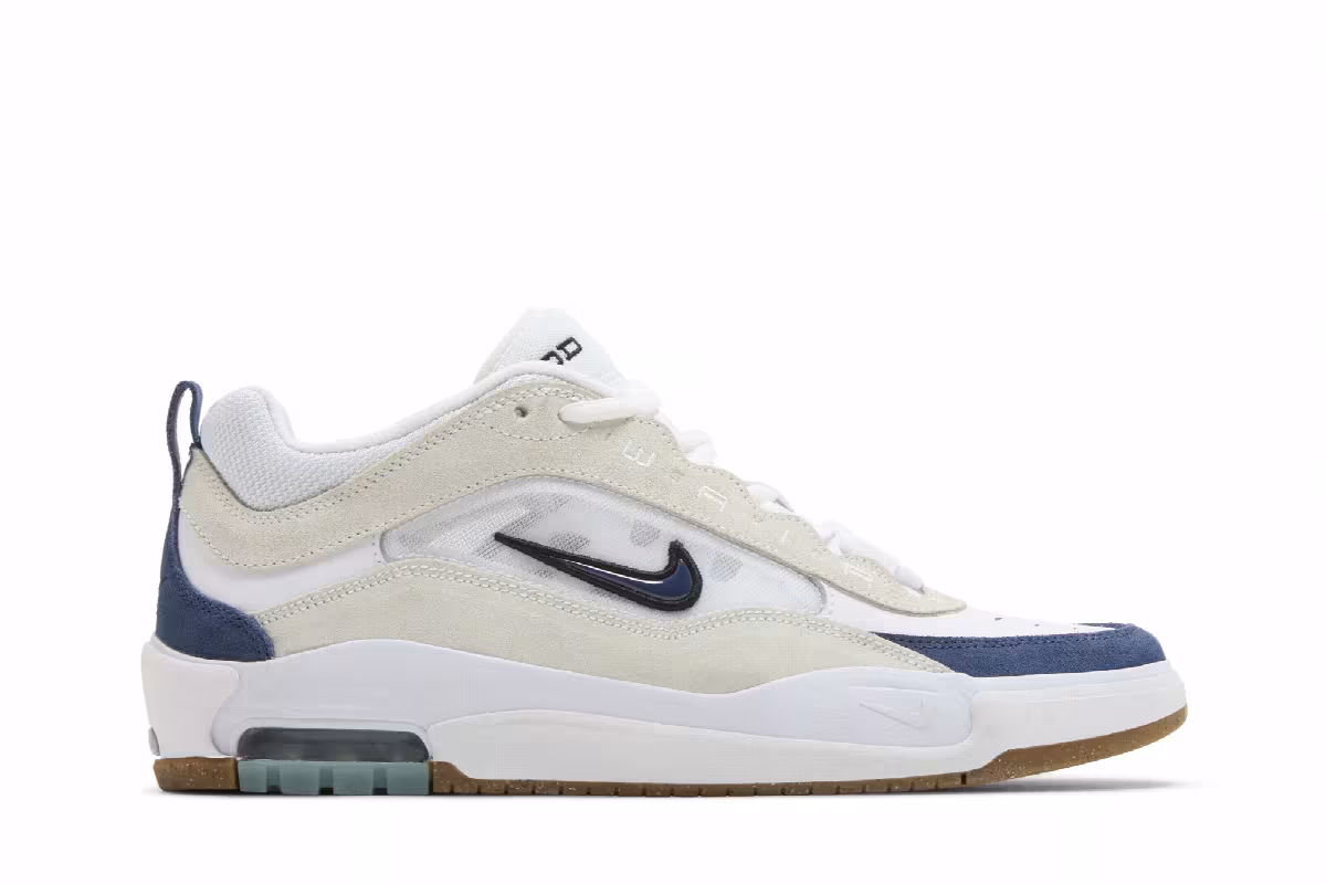 Nike Air Max Ishod Wair SB White Navy, view 2