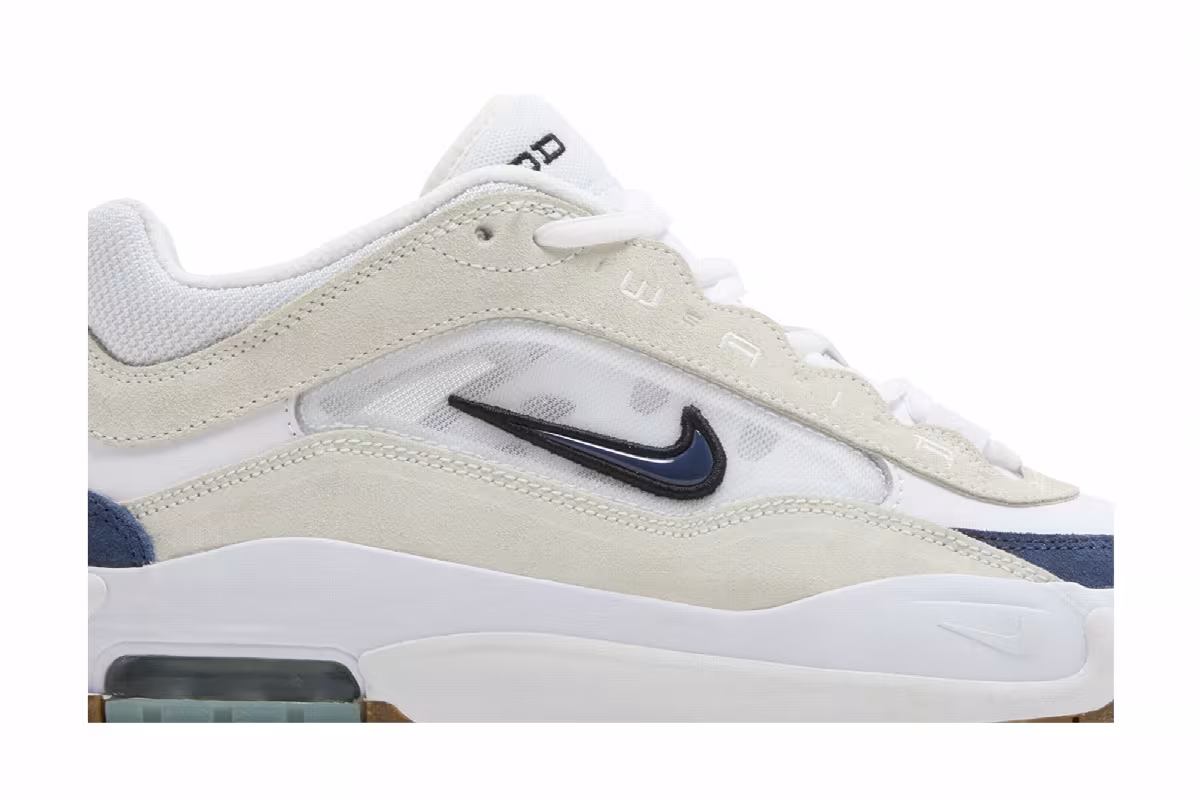 Nike Air Max Ishod Wair SB White Navy, view 3