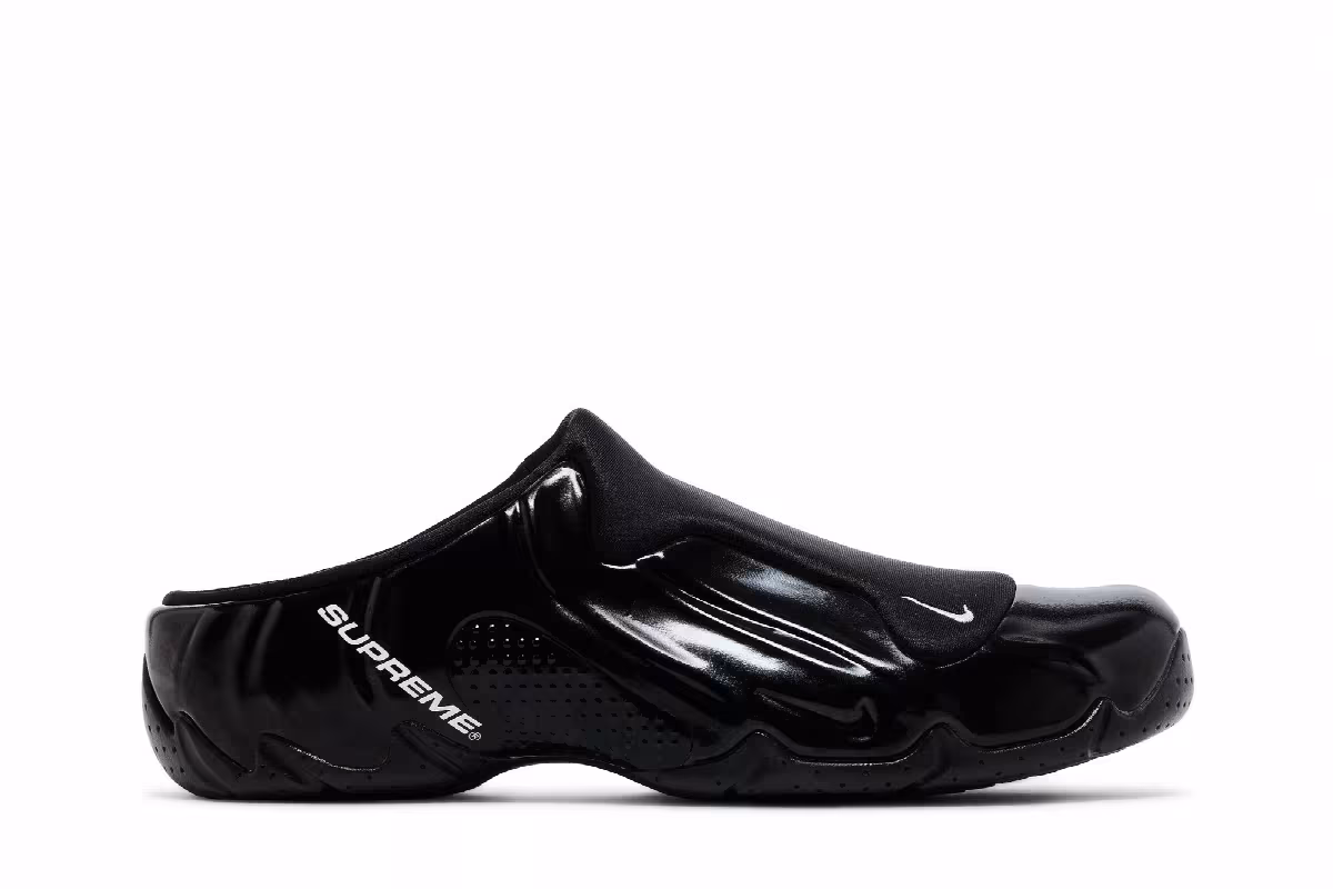 Supreme x Nike Clogposite Black, view 2