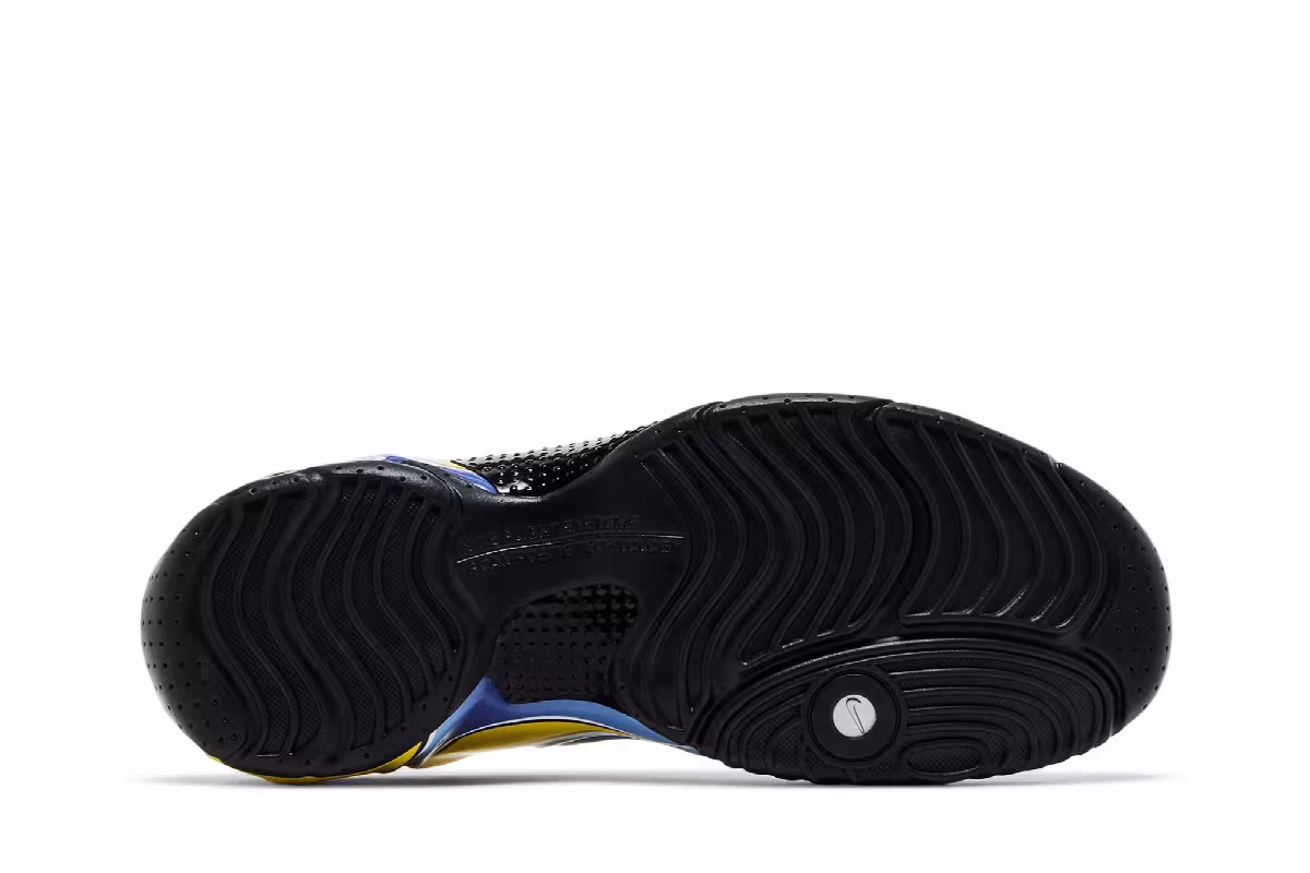 Supreme x Nike Clogposite Opti Yellow Blue, view 5