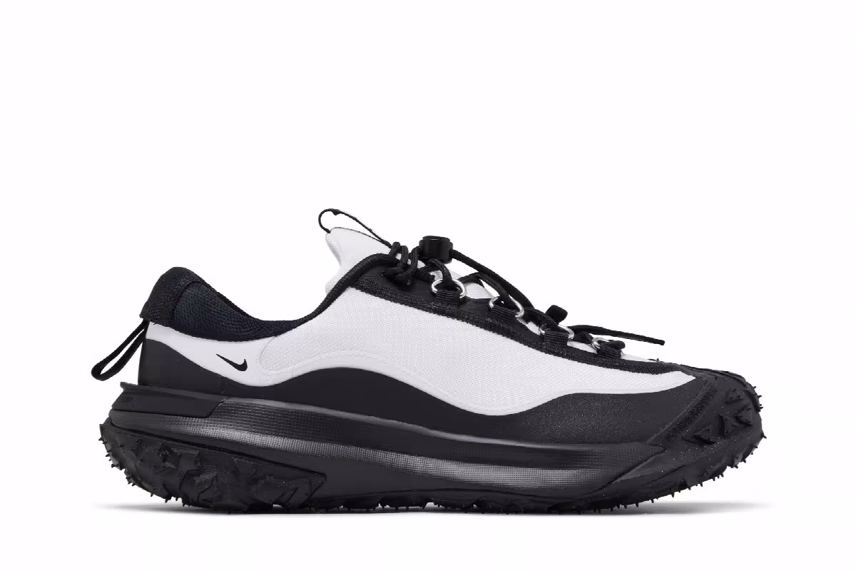 Comme des Garçons Homme Plus x Nike ACG Mountain Fly 2 Low Black White, view 2