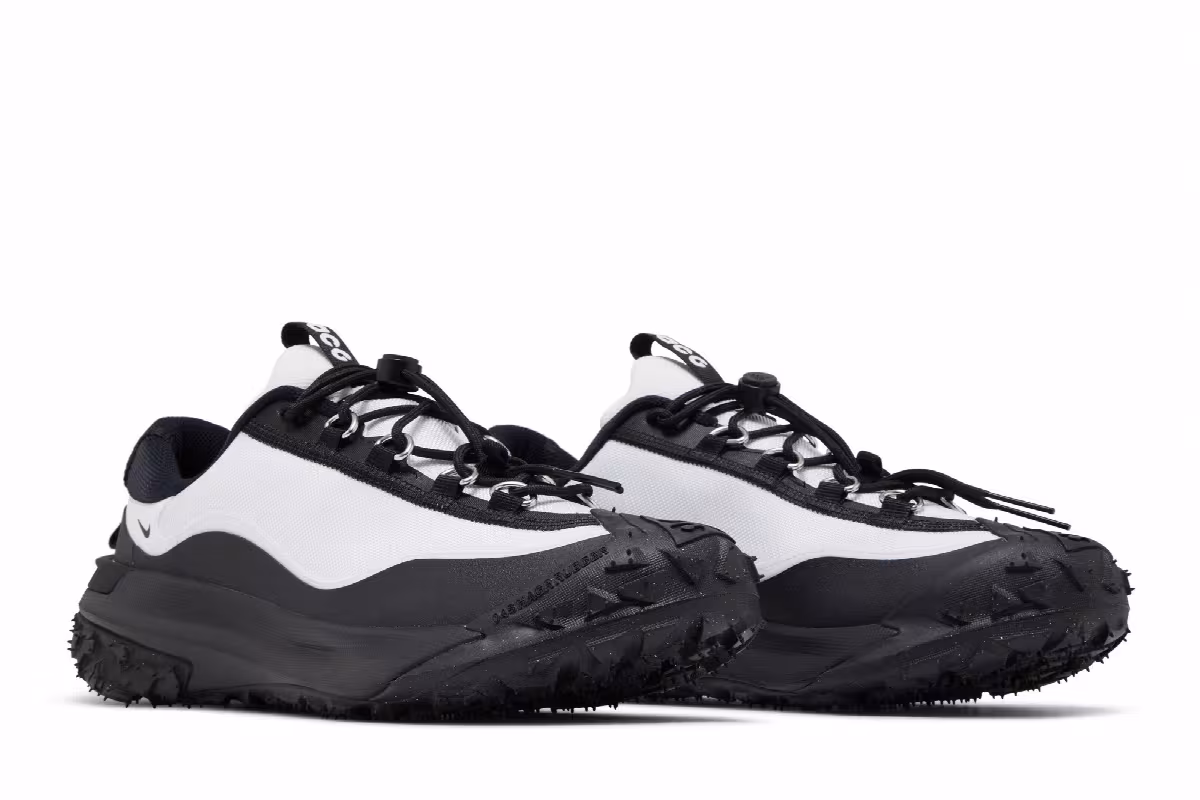 Comme des Garçons Homme Plus x Nike ACG Mountain Fly 2 Low Black White, view 9