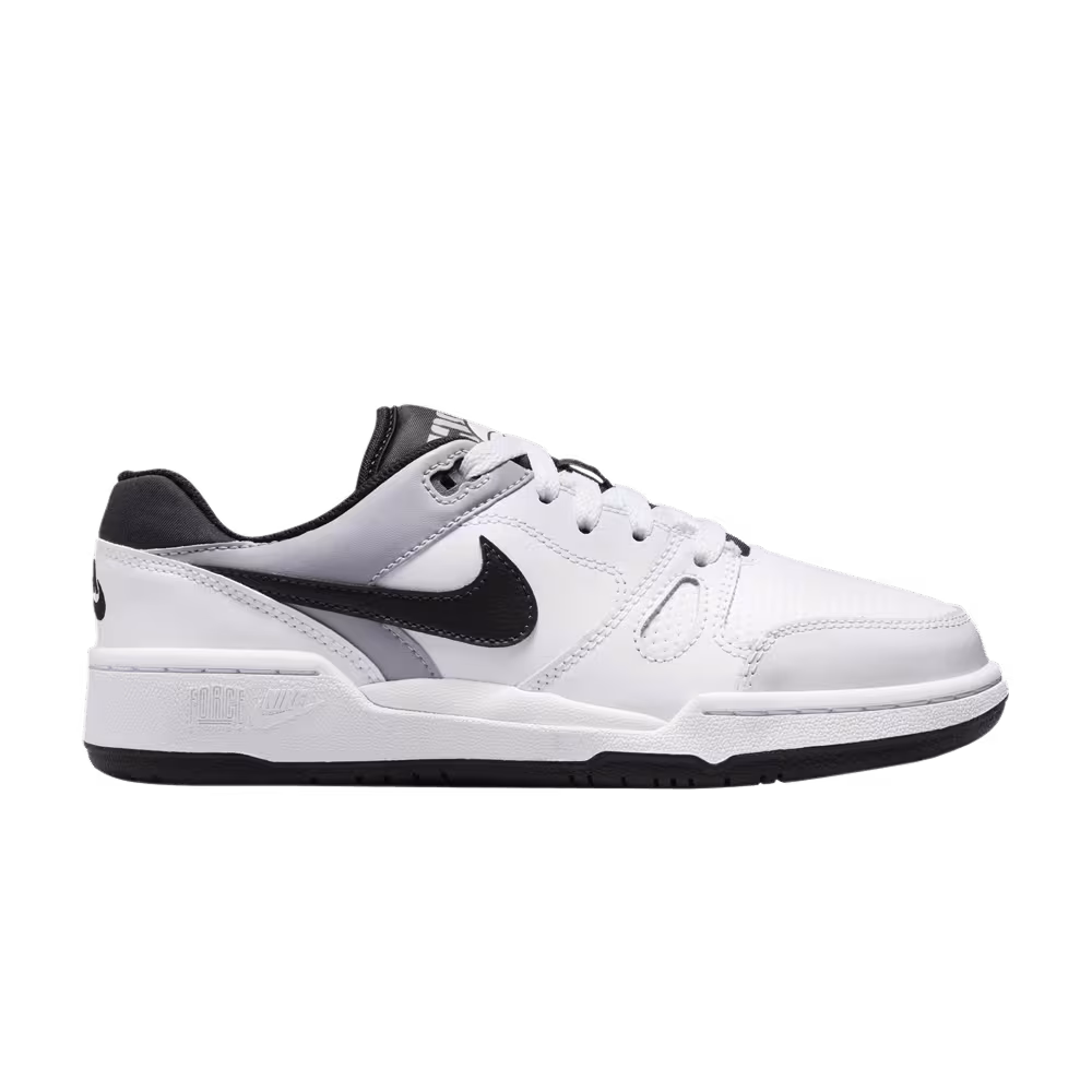 Nike Full Force Low GS White Black