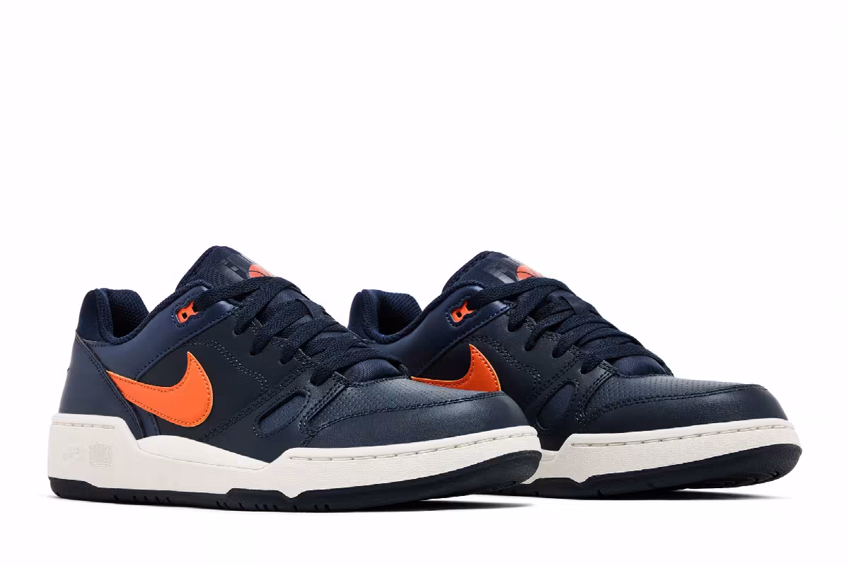 Nike Full Force Low Obsidian Safety Orange, view 9