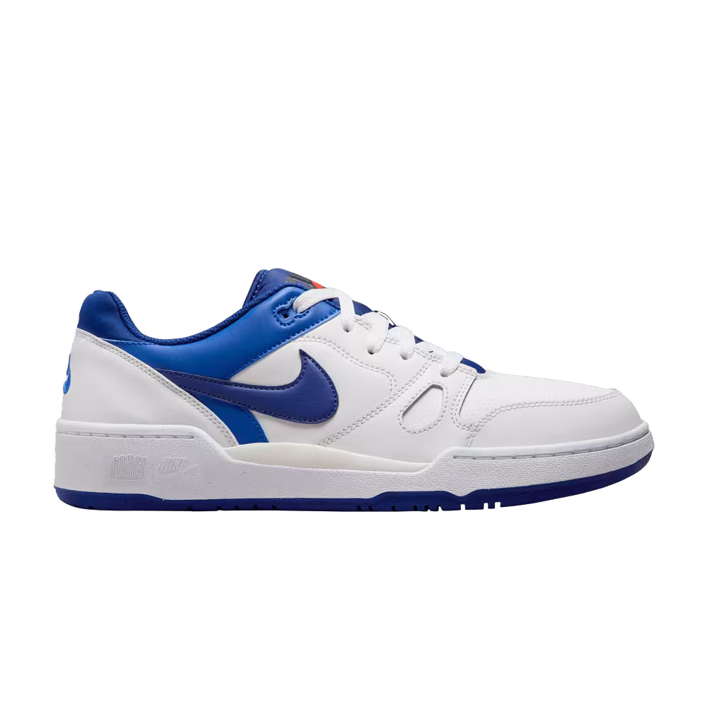 Nike Full Force Low Summit White Deep Royal Blue