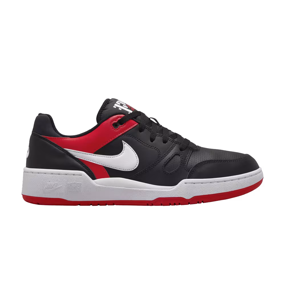 Nike Full Force Low Black University Red
