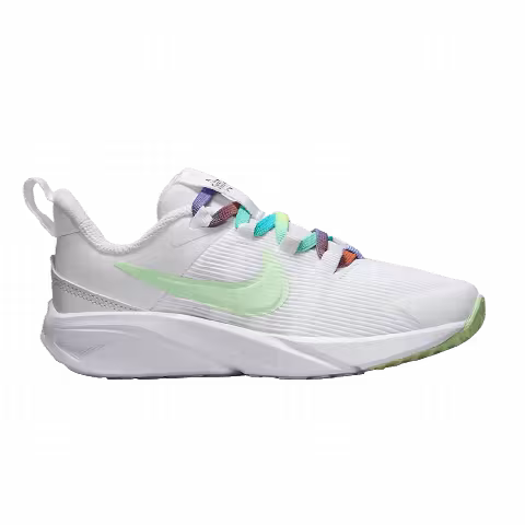 Nike Star Runner 4 Next Nature SE PS 'White/Photon Dust/Total Orange/Vapor Green'