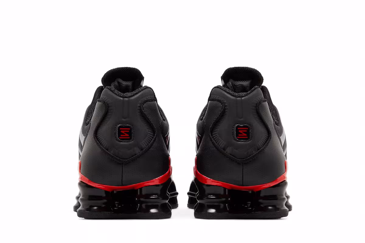 Nike Shox TL Black University Red, view 7
