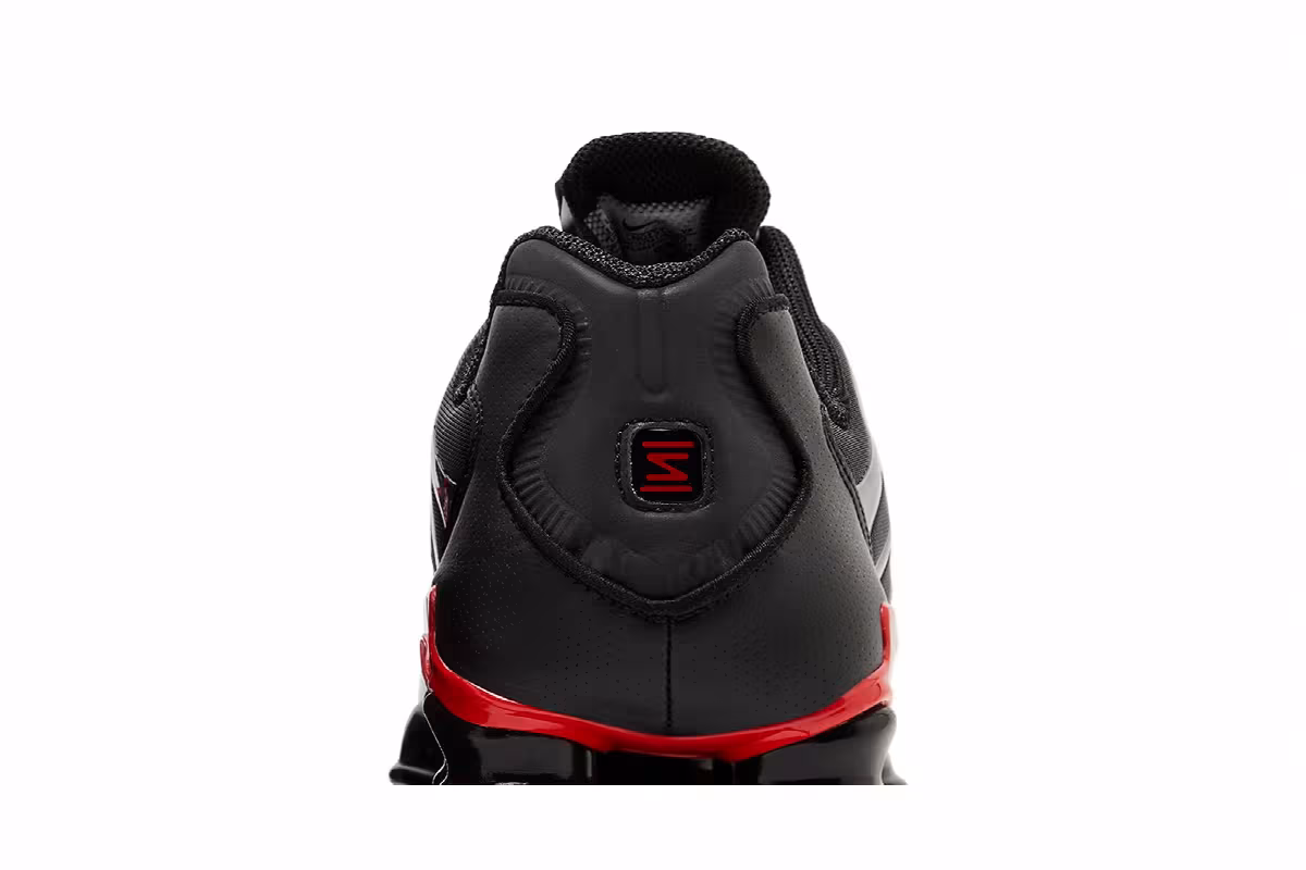 Nike Shox TL Black University Red, view 8