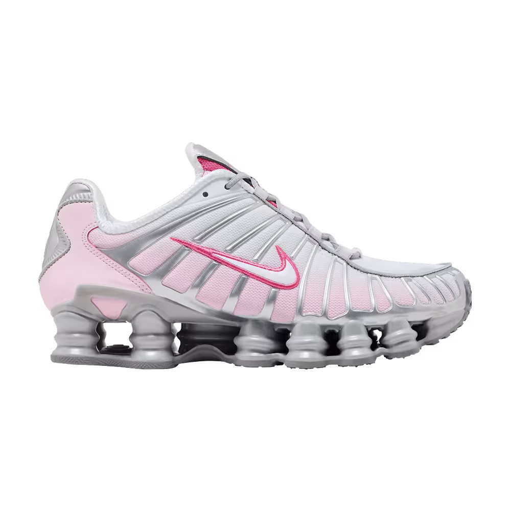 Nike Women's Shox TL Metallic Platinum Pink Foam