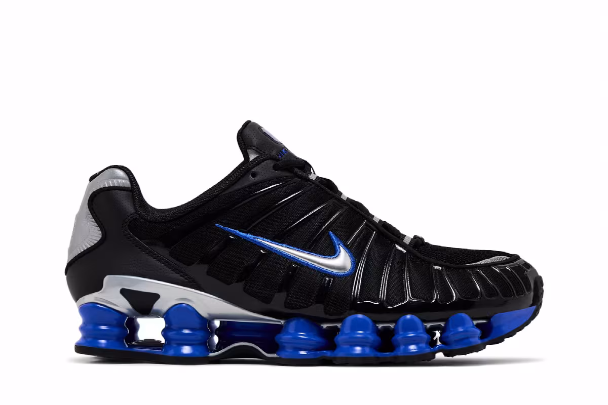 Nike Shox TL Black Racer Blue, view 2