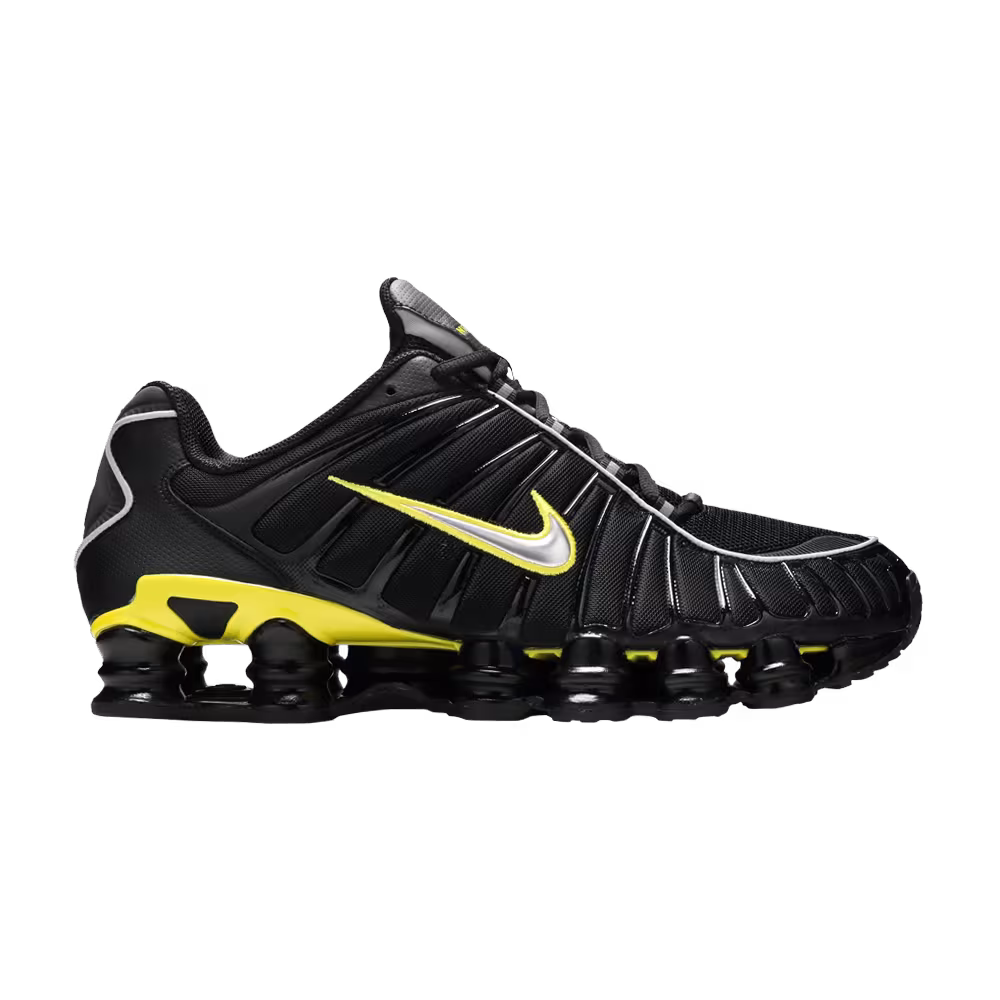 Nike Shox TL Black Dynamic Yellow