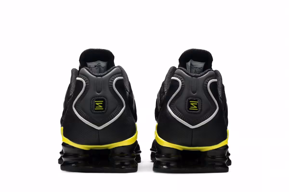 Nike Shox TL Black Dynamic Yellow, view 7