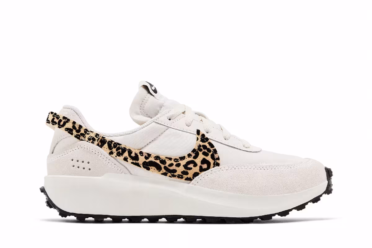 Nike Women's Waffle Debut Leopard, view 2