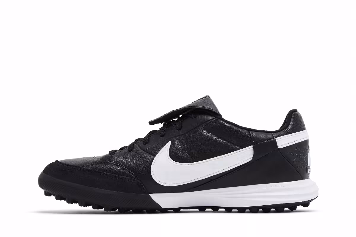Nike Premier 3 Low TF Black White, view 4