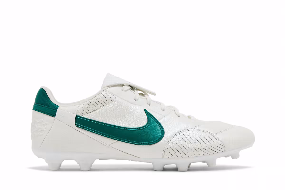 Nike Premier 3 Low FG White Mystic Green, view 2