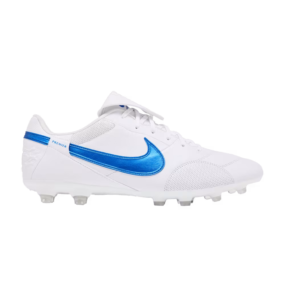 Nike Premier 3 Low FG White Signal Blue