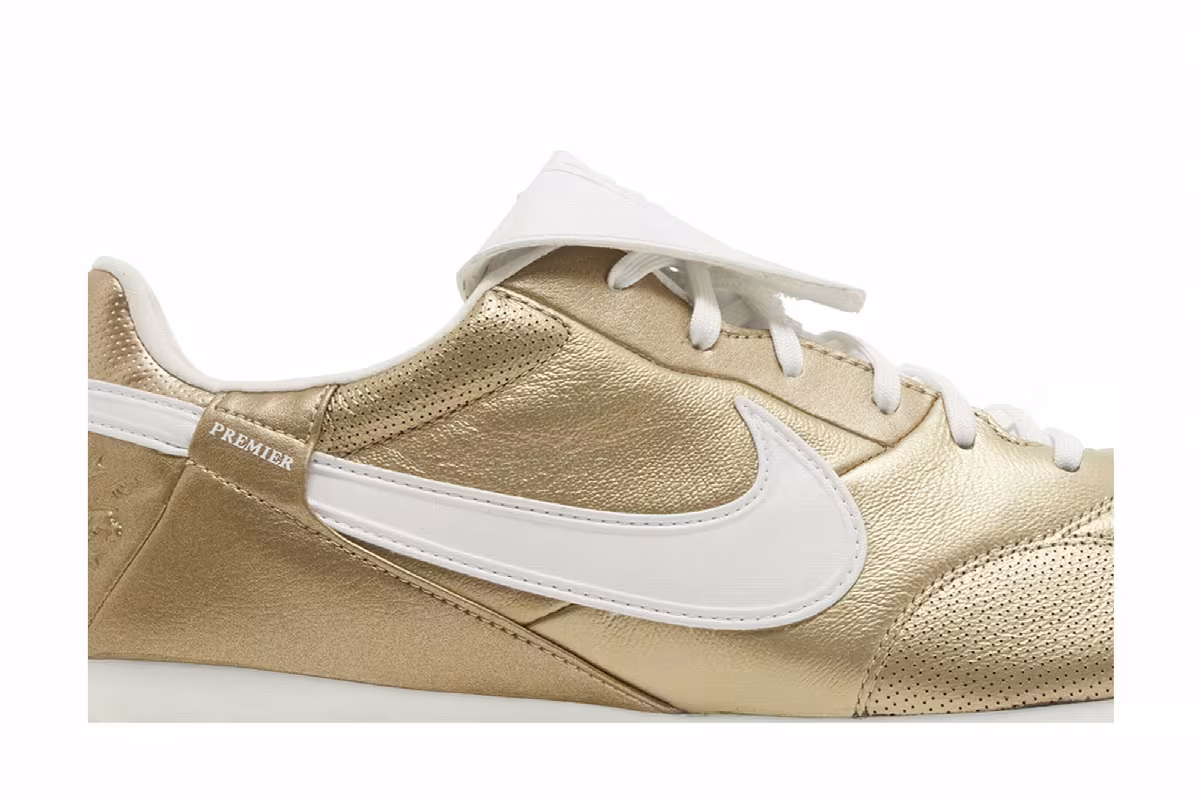 Nike Premier 3 FG Metallic Gold Grain, view 3