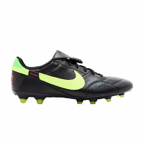 Nike Premier 3 Low FG 'Black Green Strike'