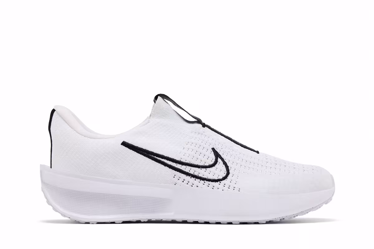 Nike Interact Run EasyOn White Black, view 2