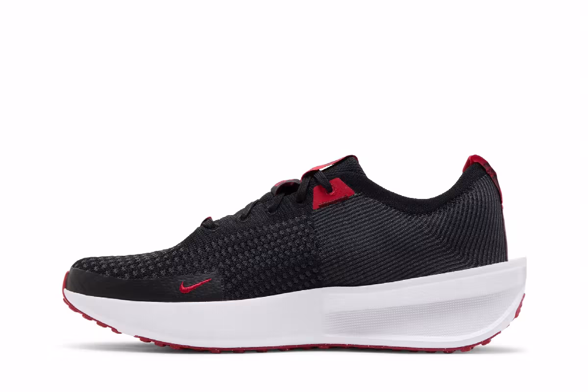 Nike Interact Run Black Fire Red, view 4