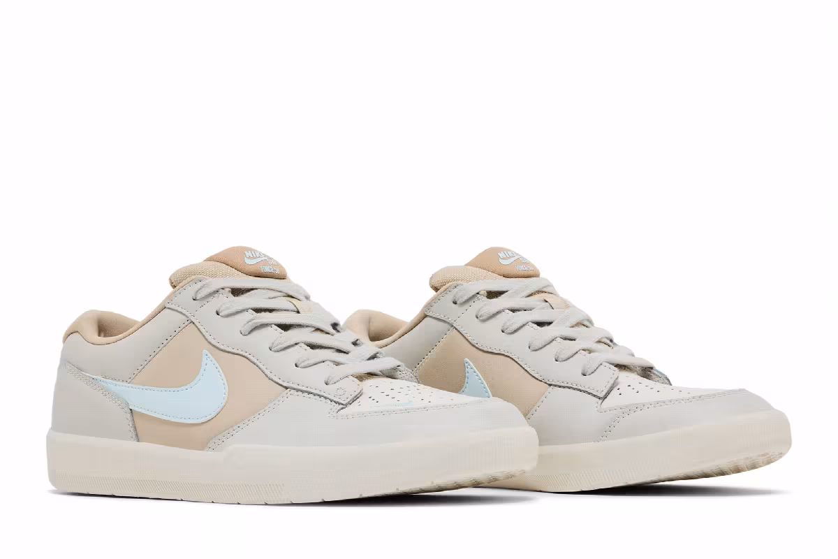 Nike Force 58 Premium SB Light Bone Glacier Blue, view 9
