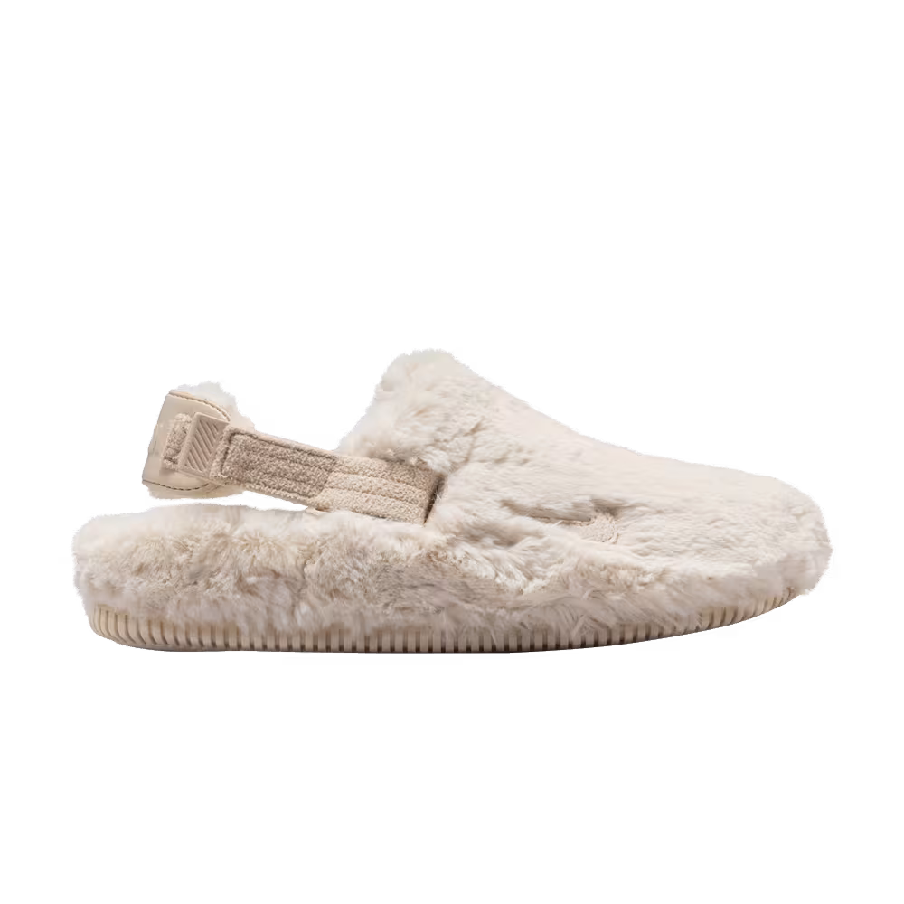 Nike Women's Calm Mule SE Sanddrift Fur