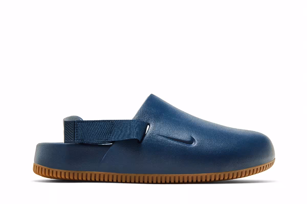 Nike Calm Mule Navy Gum, view 2