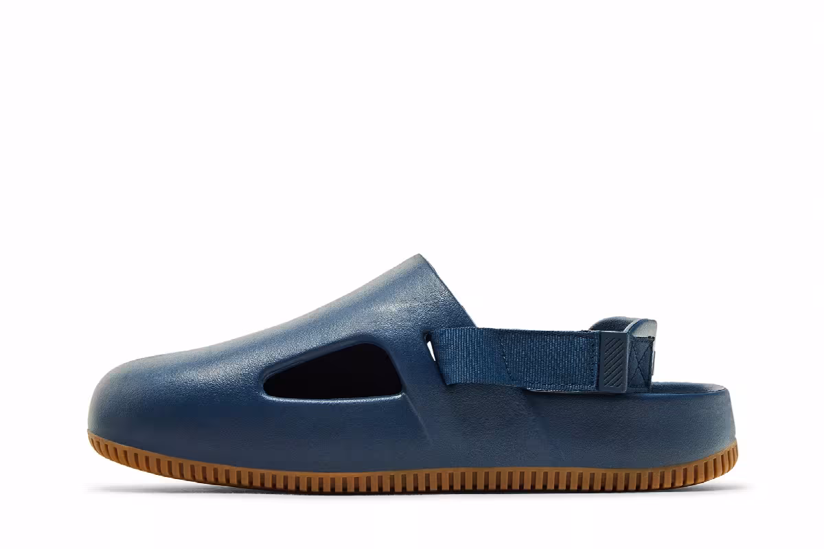 Nike Calm Mule Navy Gum, view 4
