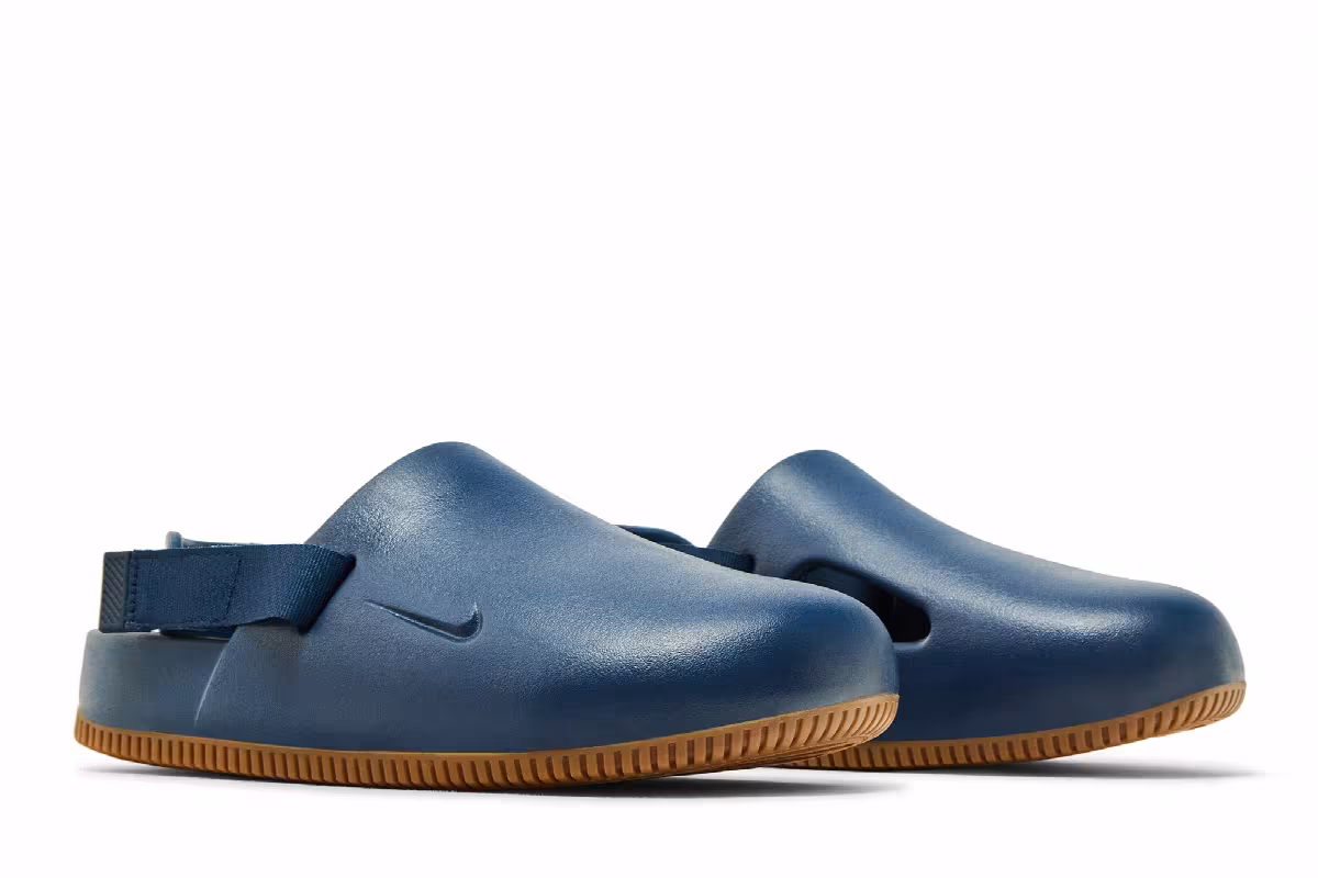 Nike Calm Mule Navy Gum, view 9