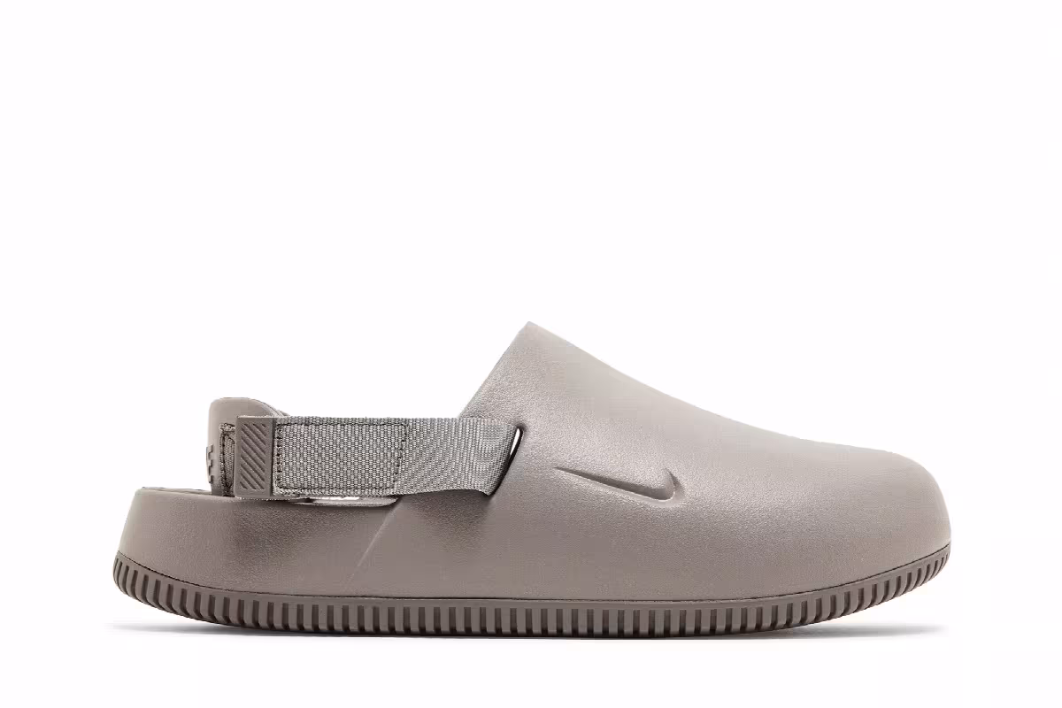 Nike Calm Mule Flat Pewter, view 2