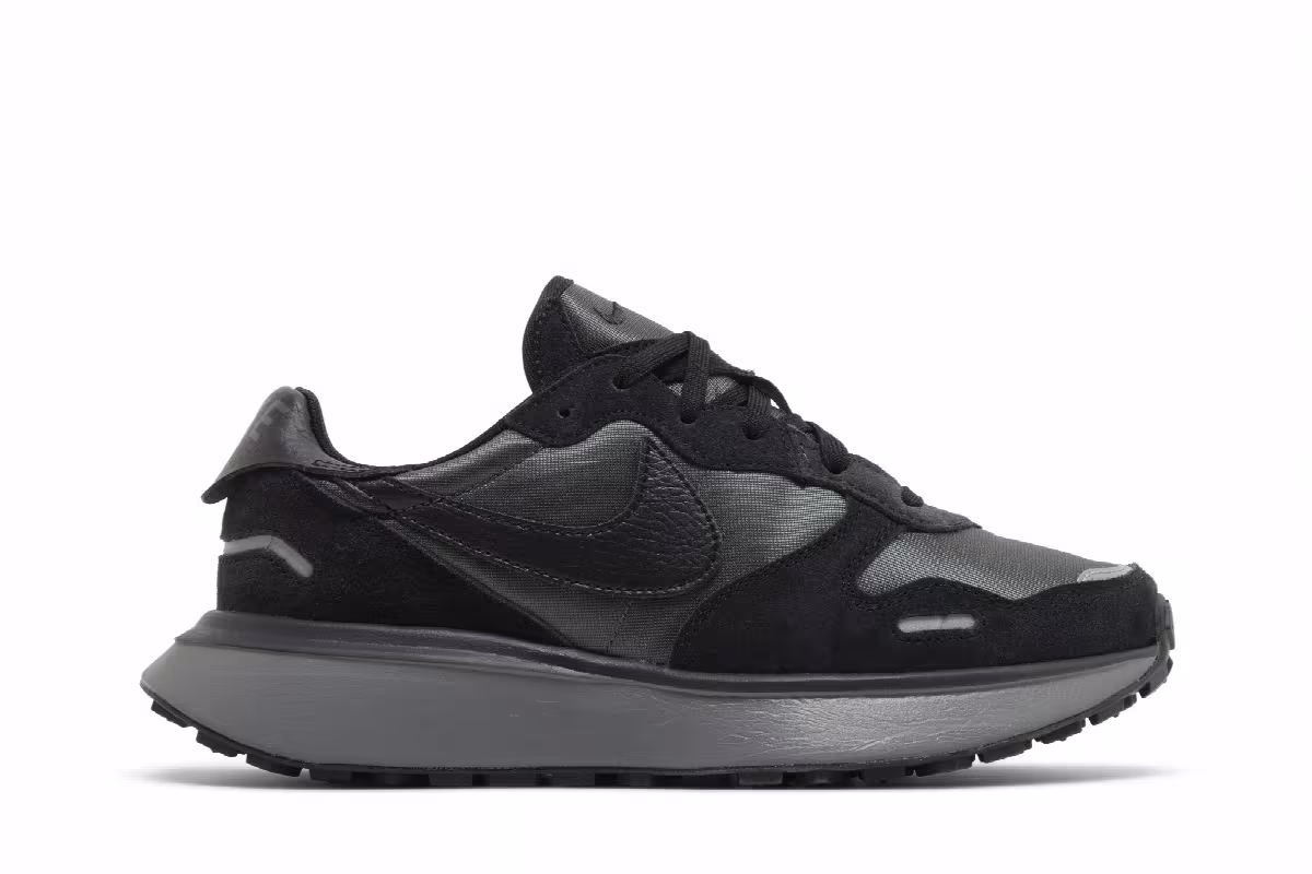 Nike Women's Phoenix Waffle Anthracite Smoke Grey, view 2