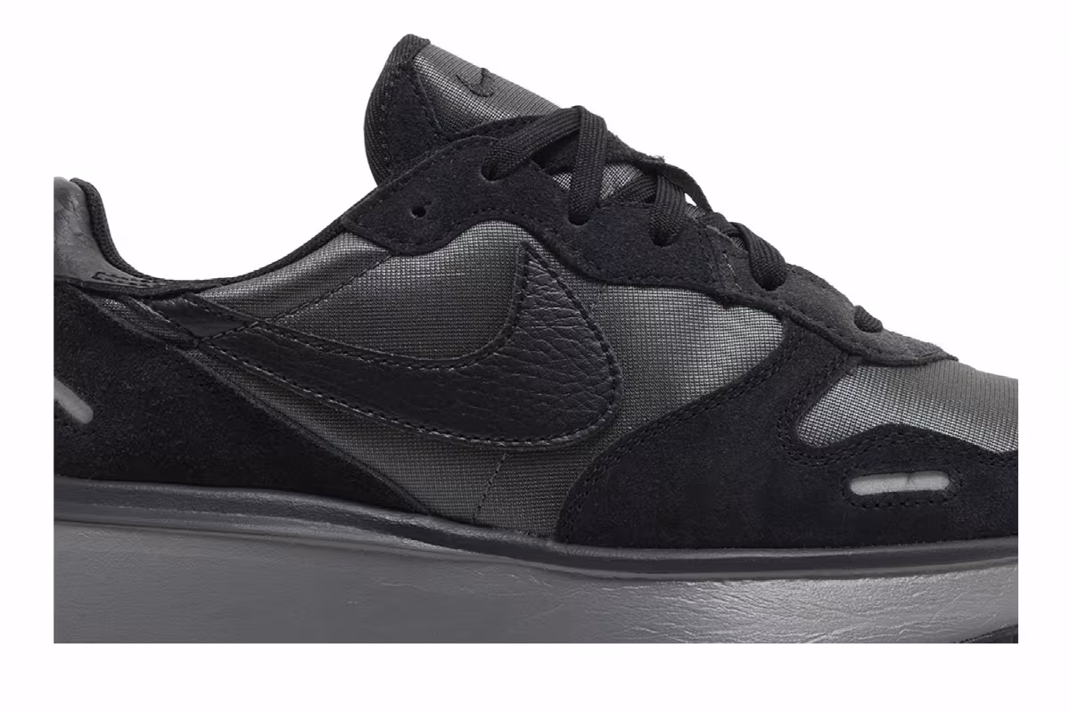 Nike Women's Phoenix Waffle Anthracite Smoke Grey, view 3